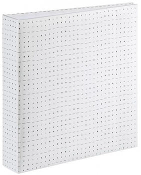 Hama Memo-Album "Graphic", für 200 Fotos im Format 10x15 cm, Squares Weiß-Schwarz
