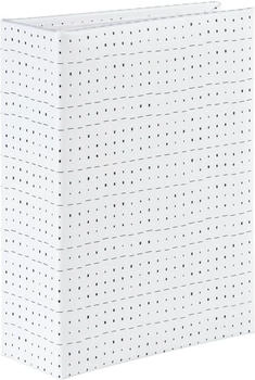 Hama Minimax-Album "Graphic", für 100 Fotos im Format 10x15 cm, Squares Weiß-Schwarz