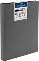 goldbuch 37725, goldbuch Ringbuch A4 Bella Vista dunkelgrau