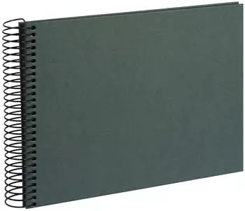 Goldbuch Hanf-Papeterie 24x17 cm Midnight Green