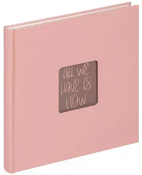 walther design Fotoalbum 26x25 cm Fun Peach Fuzz FA-205-PF