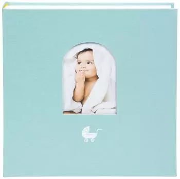 Goldbuch Cozy Nest 30x31 58 Seiten mit 4 illustrierte Seiten aqua