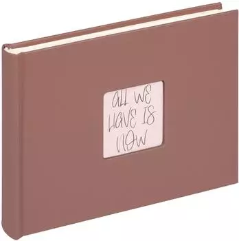 walther design Fotoalbum 22x16 cm Fun Mocha Mousse FA-207-MM