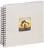 walther design Fotoalbum chamois 26 x 25 cm mit Cover-Ausstanzung Fun SA-108-W