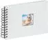 walther design Fotoalbum hellblau 23 x 17 cm mit Cover-Ausstanzung Fun SA-109-BL