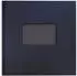 Exacompta Prestige Fotoalbum 30 schwarze Seiten, 25x25cm, blau, Kroko-Optik (16108E)
