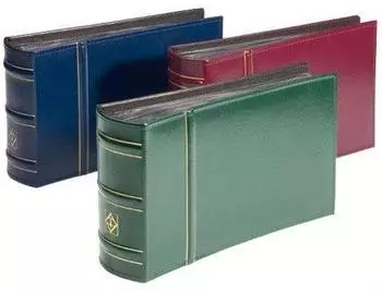 Leuchtturm1917 Sammelalbum für 100 FDCs oder Briefe C6, blau (322665)