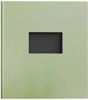 Exacompta Prestige Fotoalbum 60 schwarze Seiten, gr&uuml;ne Kroko-Optik (16009E)