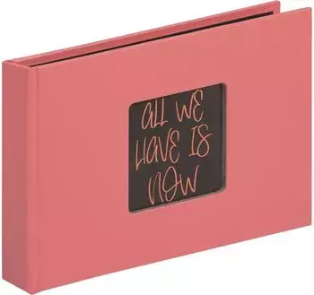 walther design Mini-Fotoalbum f&uuml;r 36 Fotos 10x15 cm Fun Living Coralle MA-353-LC