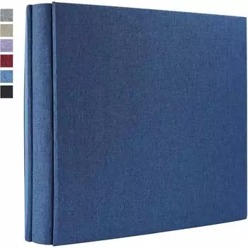 LuxusKollektion Vienrose Einsteck-Fotoalbum 10x15cm, 600 schwarze Seiten