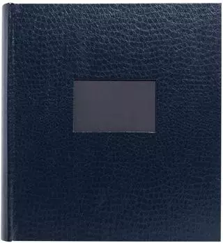 Exacompta Prestige Fotoalbum 300 Fotos, 60 schwarze Seiten, blau (16008E)