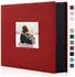 LuxusKollektion Einsteck-Fotoalbum Leinen rot 1000 Fotos 10x15cm Hardcover