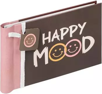 walther design Fotoalbum Happy Mood f&uuml;r 36 Fotos 10x15 cm MA-133 Spiral-Minialbum
