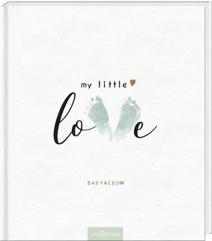 Ars Edition Babyalbum "My little love", 80 Seiten, 23,2x20,5cm (12926)