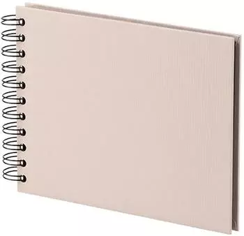 Rössler Papier SOHO Mini Fotoalbum zum Einkleben, schwarze Seiten, rosa, 195x145mm (1329452580)