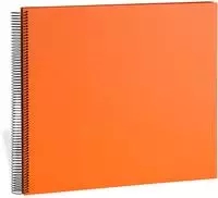 Spiral Economy Album Large black orange