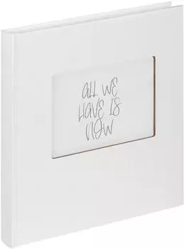 walther design Fotoalbum Weiss 25x25 cm All Round FA-129