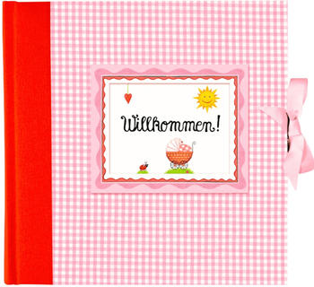 Coppenrath Babyalbum Willkommen 24x24/65 rosa