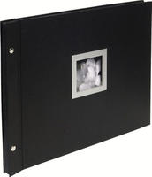 EXACOMPTA 16944E, EXACOMPTA Fotoalbum Ceremony 37x29 cm 40 Seiten schwarz schwarz,