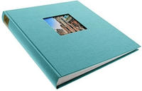 Goldbuch 27507, Goldbuch Bella Vista 30x31 cm, 60 wei&szlig;e Seiten, aqua, Buchalbum