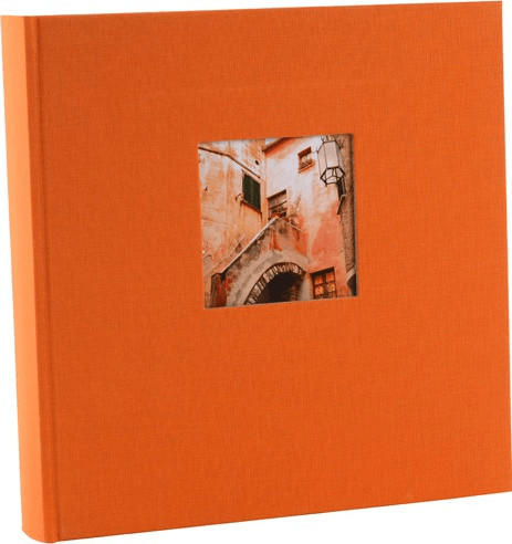 Goldbuch Fotoalbum Bella Vista 30x31/60 orange (weiße Seiten)