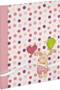 Hama Baby-Tagebuch Kleiner Hase 20x28/44 pink