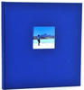 Goldbuch 24895, Goldbuch Bella Vista 25x25 cm blau, 60 weiße Seiten, Buchalbum