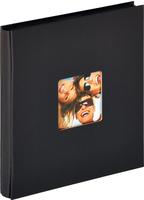 walther-design Fotoalbum EA-110B Fun Einsteckalbum, 31x33cm, 80 schwarze Seiten f&uuml;r