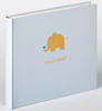 Walther Design Babyalbum Baby Animal hellblau