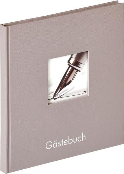 walther design Gästebuch Fun 23x25/72 grau