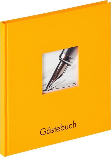 walther design Gästebuch Fun 23x25/72 maisgelb