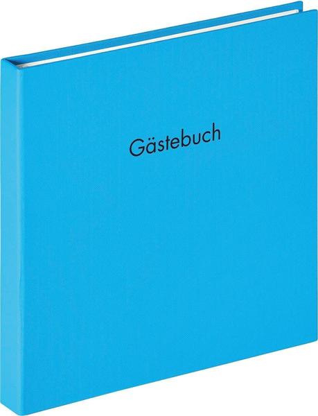 walther design Spiral-Gästebuch Fun 26x25/50 oceanblau