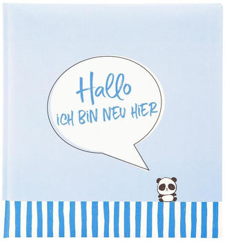 Goldbuch Babyalbum Ich bin neu hier 30x31/60 hellblau