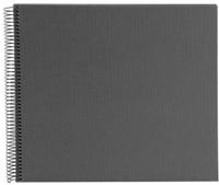 Goldbuch Fotoalbum Bella Vista 25525, Spiralalbum, 35 x 30 cm, 40 schwarze...