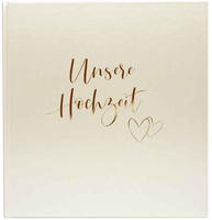 goldbuch 08174, goldbuch Hochzeitsalbum Herzklopfen 30x31 60 Seiten
