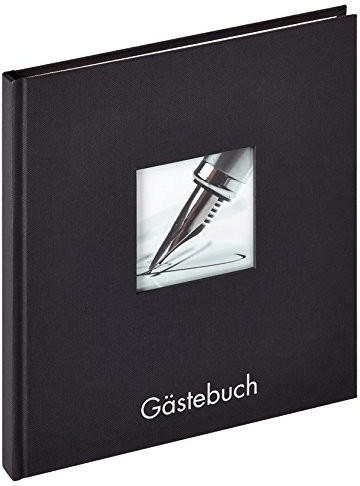 walther design Gästebuch Fun 23x25/72 schwarz