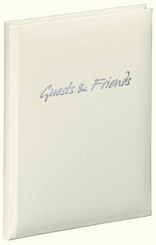 PAGNA Gästebuch Guests & Friends beige