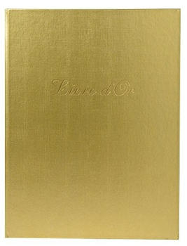 Exacompta Gästebuch Livre d'Or 27x22/100 gold