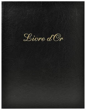 Exacompta Gästebuch Livre d'Or 27x22/100 schwarz