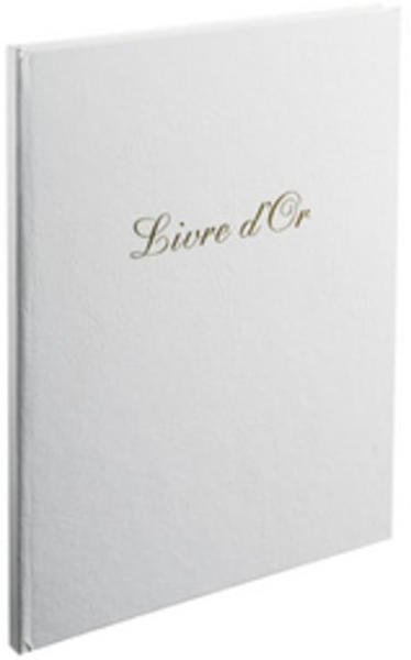 Exacompta Gästebuch Livre d'Or 27x22/100 weiß