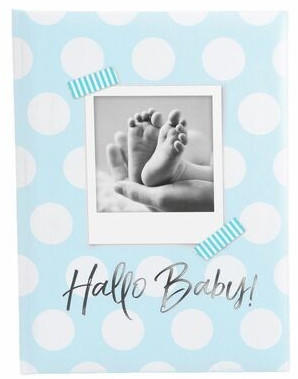 Goldbuch Babytagebuch Hallo Baby 21x28/44 blau