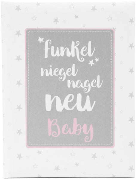 Goldbuch Babytagebuch Funkel Niegel Nagel Neu 21x28/44 rosa