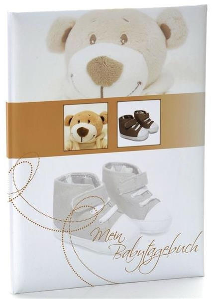 Goldbuch Babytagebuch Trendbär 21x28/44