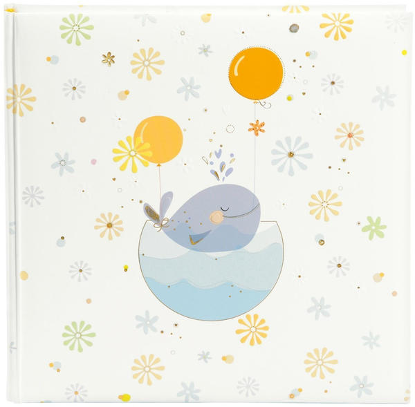 Goldbuch Babyalbum Little Whale 25x25/60 blau