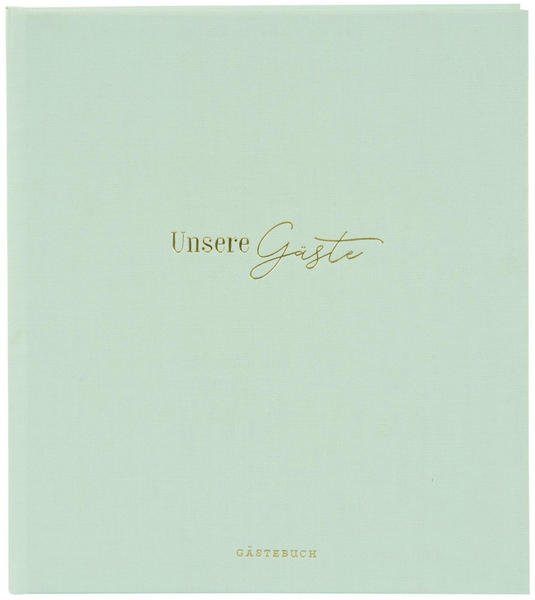 Goldbuch Gästebuch Wortreich 23x25/176 mint
