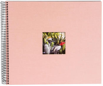 Goldbuch Spiralalbum Bella Vista mit Bildausschnitt 34x30/40 rose