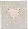 Goldbuch 08 184, Goldbuch Elegant Heart 30x31 60 weiße Seiten Hochzeit 08184