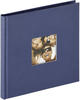 walther+ design FA-199-L, walther+ design FA-199-L Fotoalbum (B x H) 18cm x 18cm Blau