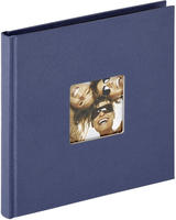 walther+ design FA-199-L, walther+ design FA-199-L Fotoalbum (B x H) 18cm x 18cm Blau