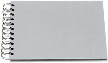 Rössler Papier Fotospiralbuch Soho 19,5x14,5/40 stone